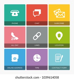 CONTACT ICON CONCEPT