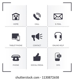 CONTACT ICON CONCEPT