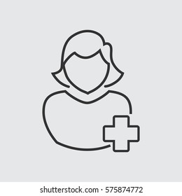  Contact icon flat.
