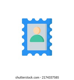 contact icon flat style design. contact icon vector illustration. isolated on white background.