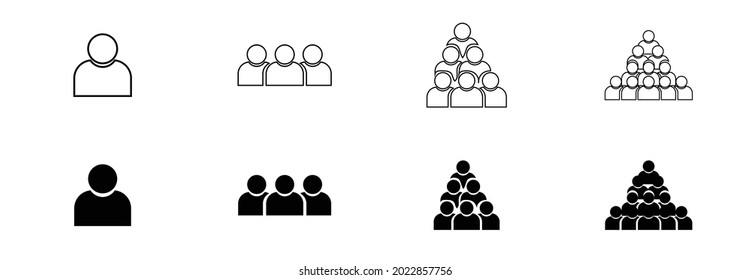 contact icon, group icon, teamwork icon, vector symbol illustration