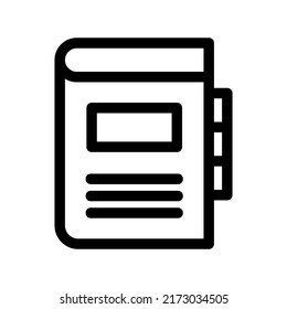 contact icon or logo isolated sign symbol vector illustration - high quality black style vector icons
