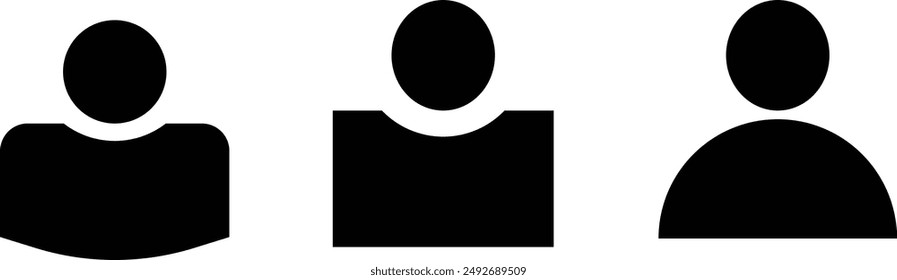 contact icon set sign, office, user icon