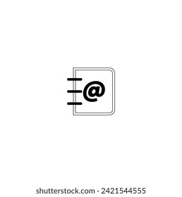 Juego de iconos de contacto. Contáctenos con el conjunto de iconos. Iconos de contacto y comunicación. Juego simple de iconos pequeños de la línea de contacto. Iconos de vector de comunicación mini redondeados. 