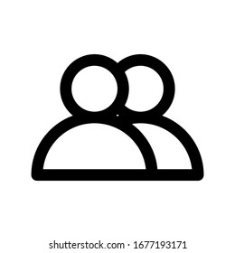 Contact icon set. Vector graphic illustration. Suitable for website design, logo, app, template, and ui. EPS 10.
