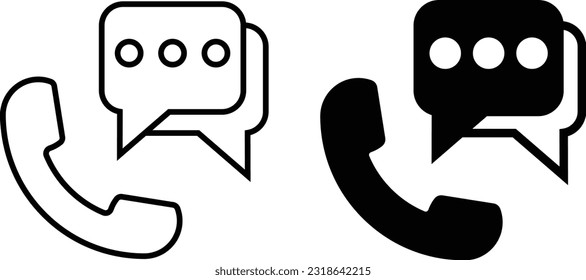 Contact icon sheet, simple trendy flat style line and solid Isolated vector illustration on white background. For apps, logo, websites, symbol , UI, UX, graphic and web design. EPS 10.