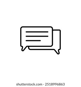 Contact icon stock vector illustration
