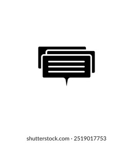 Contact icon stock vector illustration
