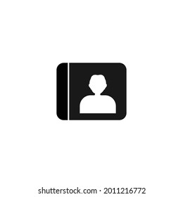 icono de contacto, símbolo de contacto, ilustración vectorial