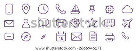 contact icon. contact us icon