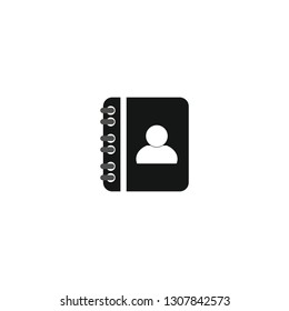 contact icon vector