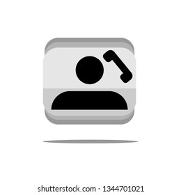 CONTACT ICON VECTOR