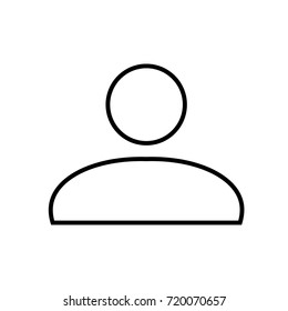 contact icon vector