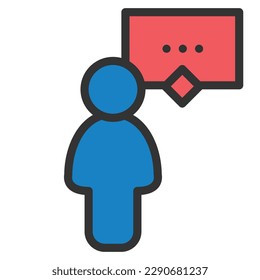 icono de contacto símbolo de símbolo de signo de vector ilustración ilustración gráfico, personas de negocios