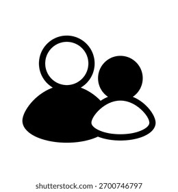 Ilustração de design de símbolo de vetor de ícone de contato