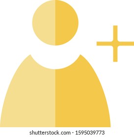 contact icon vector for web design or mobile applications. 