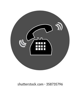 Contact icon,eps 10