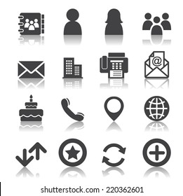 Contact icons