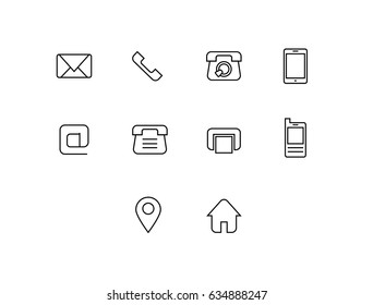 Contact Icons