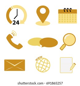 contact icons
