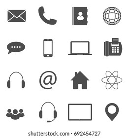 Contact Icons