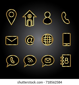 6,821 Email icon gold Images, Stock Photos & Vectors | Shutterstock