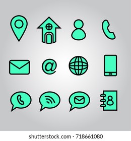 Contact Icons