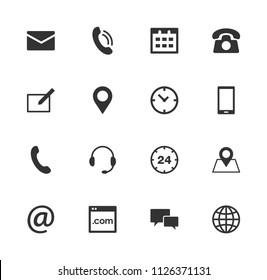 Contact Icons Set