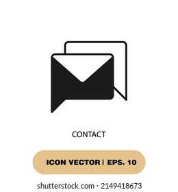 contact icons  symbol vector elements for infographic web