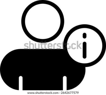 Contact Info Semi Solid Icon Design