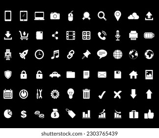 Contact information and Business icons. Symbol for your design logo, print design, web, flyer, business card all design use.
