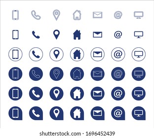 117,113 Contact icon blue Images, Stock Photos & Vectors | Shutterstock