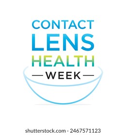 Contact Lens Health Week is an annual event observed in August to promote healthy contact lens wear and care practices. 