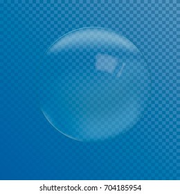 Contact Lens. Realistic isolated vector illustration
