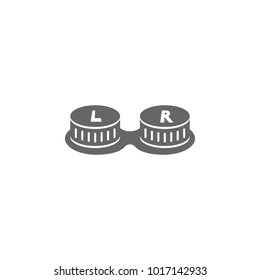 Contact lenses box icon Simple element illustration. Symbol design from Medical collection. Can be used in web and mobile. on white background