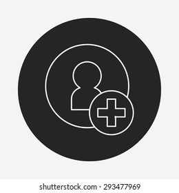 contact line icon