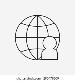 contact line icon