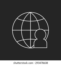 contact line icon