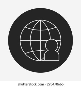 contact line icon