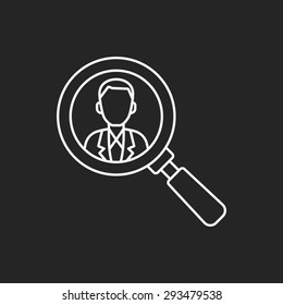 contact line icon