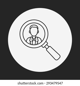 contact line icon