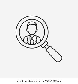 contact line icon