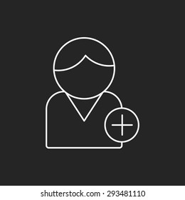 contact line icon
