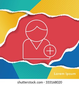 contact line icon