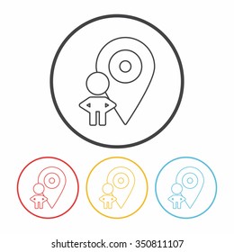 contact line icon