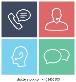 Contact Message Icons