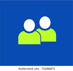 contact person icon, vector user Interface icon