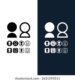 Contact Person Icon and Vectors