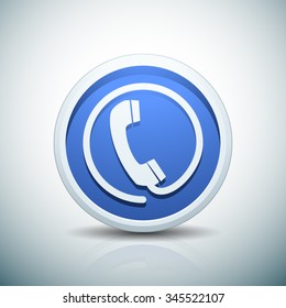 Contact phone button