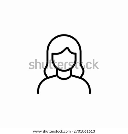contact profile icon sign vector
